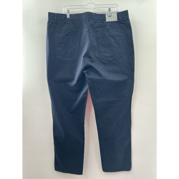 Williams & Kent Men’s Navy Blue 5 Pocket Cotton Blend Pants Size 42 X 31.5” - Picture 6 of 10
